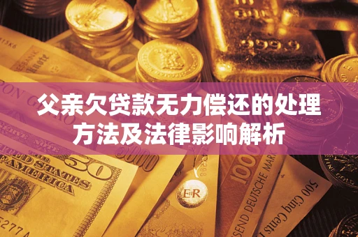 济南父亲欠贷款无力偿还的处理方法及法律影响解析