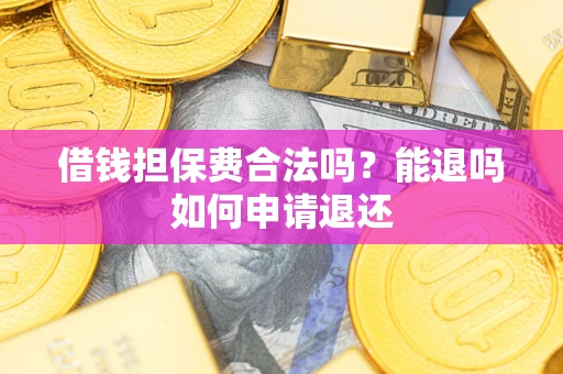 济南借钱担保费合法吗？能退吗如何申请退还
