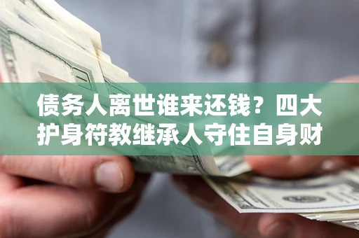 济南债务人离世谁来还钱？四大护身符教继承人守住自身财产